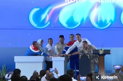 Presiden Prabowo Resmikan Kilang Minyak Terbesar di Indonesia