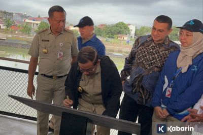 Pramono Resmikan Waduk Cilangkap Untuk Redam Banjir di Jakarta