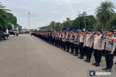 Polisi Turunkan 1.541 Personel Untuk Amankan Aksi Demo Ojek Online