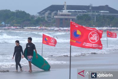 BMKG Peringatkan Gelombang Tinggi Hingga 4 Meter di Perairan Selatan Bali