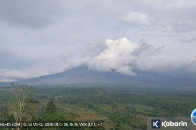 Aktivitas Vulkanik Gunung Semeru Masih Tinggi, Warga Diminta Waspada