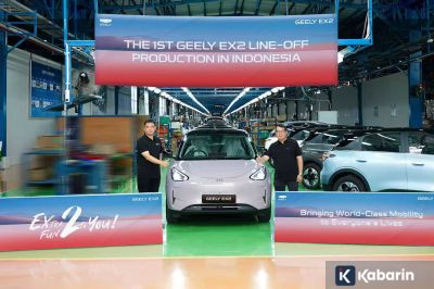 EX2 Jadi Model Ketiga Geely yang Dibuat di Indonesia
