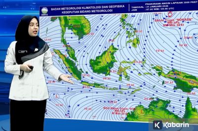 BMKG: Hujan Lebat hingga Ekstrem Diprediksi Guyur Sejumlah Daerah