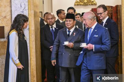 Ngobrol Santai Sambil Ngeteh, Prabowo dan Raja Charles III Bahas Konservasi