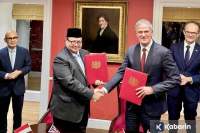 Indonesia dan Inggris Resmi Bentuk Kemitraan Ekonomi Baru