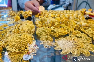 Harga Emas Pegadaian Melonjak Kamis Ini Sentuh Rp3,136 Juta Per Gram