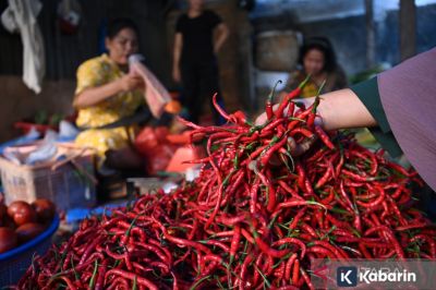 Harga Cabai Rawit Merah Sentuh Rp51.575/kg, Telur Ayam Stabil Rp30.281/kg