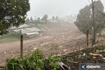 Pencarian Korban Longsor di Cisarua Dijeda karena Cuaca Buruk