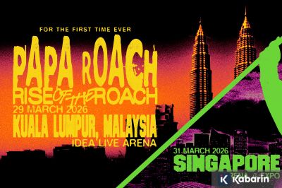 Papa Roach Gelar Konser di Malaysia dan Singapura pada Akhir Maret