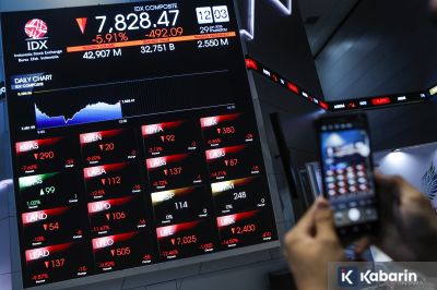 IHSG Menguat Jelang Akhir Pekan di Tengah Pelemahan Bursa Kawasan Asia