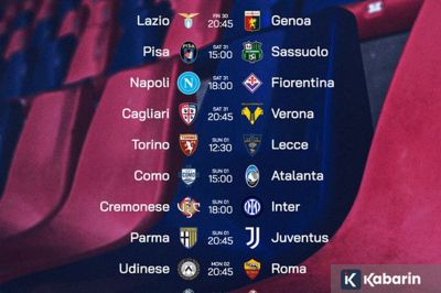 Jadwal Serie A Italia Pekan 23: Inter Berpeluang Jauhi AC Milan