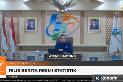 Indonesia Alami Inflasi 3,55 Persen di Januari 2026