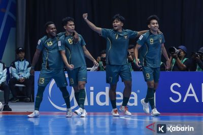 Kalahkan Vietnam 3-2, Indonesia Cetak Sejarah ke Semifinal Piala Asia Futsal