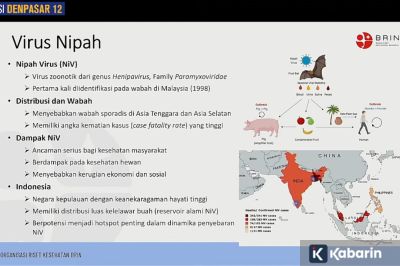 DPR Nilai Pemerintah Perlu Perkuat Edukasi Publik untuk Cegah Virus Nipah