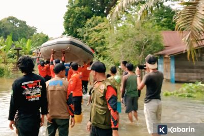 2.257 Rumah di Muara Enim Terendam Banjir Akibat Hujan Deras