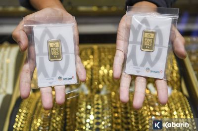 Harga Emas Antam Turun Kamis Ini, Cek Daftarnya