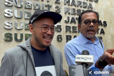 Pandji Pragiwaksono Datang ke Polda Metro Jaya, Janji Bakal Ada Cerita Seru