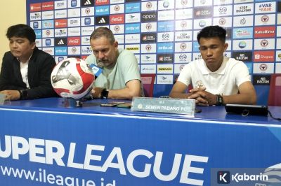 Diego Mauricio Antar Semen Padang Menang Tipis atas Persita lewat Penalti