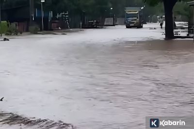 Pemukiman di Lereng Gunung Tambora Terendam Banjir