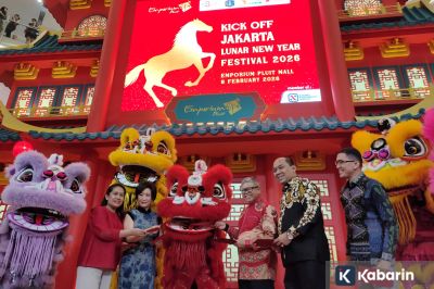 Pemprov Jakarta Ajak Warga Ramaikan Imlek di Pusat-pusat Perbelanjaan