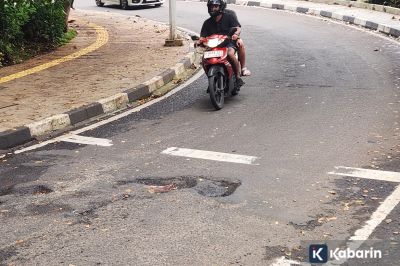 53,81 Kilometer Jalan di Jaksel Rusak