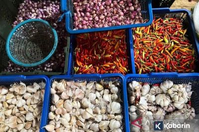 PIHPS: Harga Bawang Merah Rp43.800/kg dan Cabai Rawit Rp75.300/kg