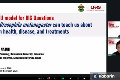Lalat Buah Dikenalkan sebagai Model Riset Strategis