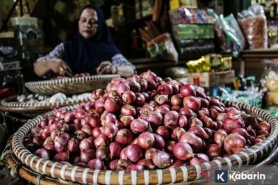 Harga Pangan Hari Ini: Bawang Merah Rp44.000/kg, Cabe Rawit Rp76.150/kg