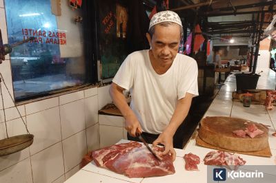 Pedagang Daging Diminta Jaga Kebersihan Jelang Imlek dan Ramadhan