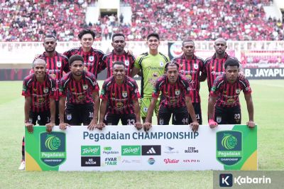 Persipura Hajar Barito 4-1, Kembali Puncaki Klasemen Liga 2