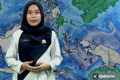 BMKG Prediksi Sejumlah Wilayah Akan Diguyur Hujan Lebat pada Senin Ini