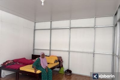 Penyintas Banjir Pidie Jaya Merasa Betah Tinggal di Huntara