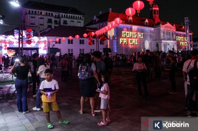 Kota Tua Jakarta Dikunjungi 30 Ribu Orang saat Imlek