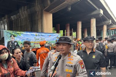Polda Metro Jaya Ajak Warga Jaga Kebersihan Fasilitas Publik