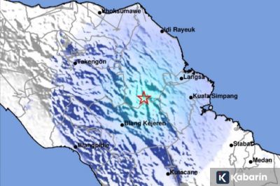 Gempa M 4,2 Guncang Gayo Lues, BMKG Sebut Dipicu Sesar Besar Sumatra