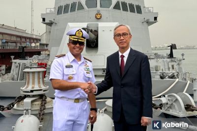 KRI Prabu Siliwangi-321 Mampir ke Nigeria dalam Pelayaran Keliling Afrika