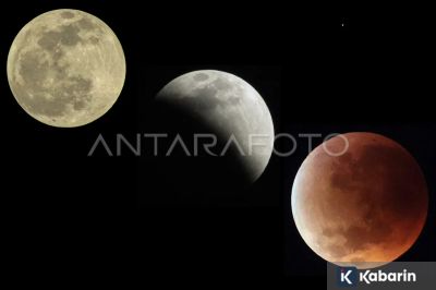 Aceh Bisa Nikmati Fase Akhir Gerhana Bulan Total