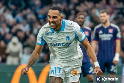 Aubameyang Bawa Marseille Kalahkan Lyon 3-2