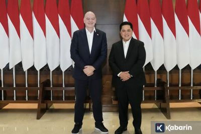 Infantino Soroti Pencapaian Kemitraan FIFA untuk Sepak Bola Indonesia
