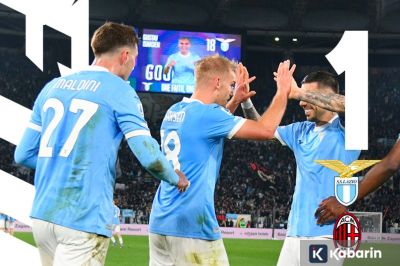 Gol Isaksen Antar Lazio Taklukkan AC Milan 1-0