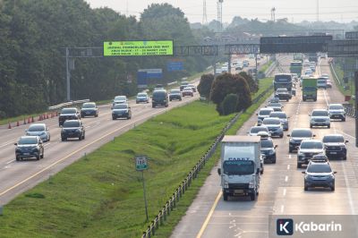 Tol Cipali Dilewati 5.400 Kendaraan per Jam pada H-3 Lebaran