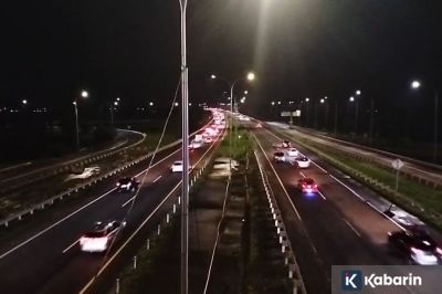 Arus Lalu Lintas Jalan Tol Cipali Meningkat 80 Persen