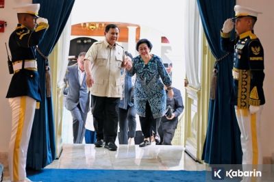 Prabowo Bertemu Megawati di Istana, Turut Dihadiri Puan dan Dasco