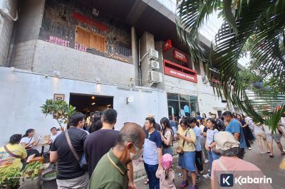 Blok M Masih Padat Jelang Lebaran