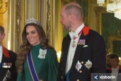 Kate Middleton Perdana Mengenakan "Headpiece" di Tahun Ini