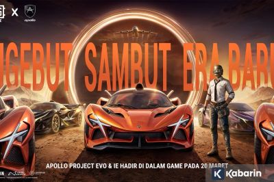 PUBG Mobile Hadirkan Mobil Super Apollo Automobil dalam Event Terbaru