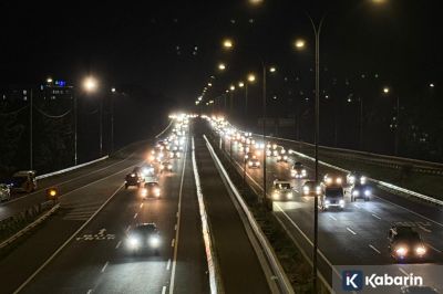 56 Ribu Kendaraan Lintasi  Tol Cipali Menuju Jakarta pada Senin Malam