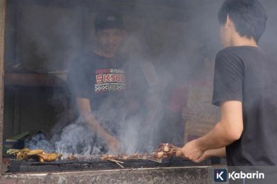 Pedagang Sate Maranggi Purwakarta Naik Omzet 50 Persen saat Libur Lebaran