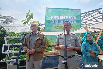 Pemprov DKI Targetkan Lima Persen Kebutuhan Pangan dari Urban Farming pada 2030