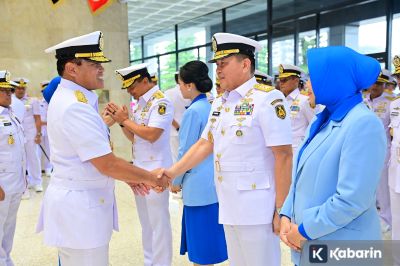 Laksdya Edwin Resmi Jabat Wakasal, Gantikan Erwin Aldedharma